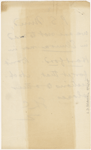 Pond, [Major James Burton], ALS to. Jul. [23?], [1884].