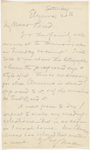 Pond, [Major James Burton], ALS to. [Sep.] 20, [1884].