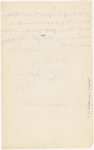 Pond, [Major James Burton], ALS to. Sep. 26, 1884.