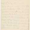 Pond, [Major James Burton], ALS to. [Oct. 19, 1884]. Previously: Sunday [Nov.? 1884]