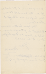 Pond, [Major James Burton], ALS to. [Oct. 19, 1884]. Previously: Sunday [Nov.? 1884]