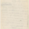 Pond, [Major James Burton], ALS to. [Oct. 28?, 1884].