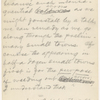 Pond, [Major James Burton], ALS to. [Oct. 28?, 1884].