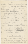 Pond, [Major James Burton], ALS to. [Oct. 28?, 1884].