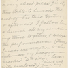 Pond, [Major James Burton], ALS to. [Oct. 28?, 1884].