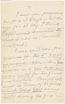Pond, [Major James Burton], ALS to. [Oct. 28?, 1884].