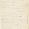 Pond, [Major James Burton], ALS to. [Oct. 28?, 1884].