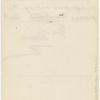 Pond, [Major James Burton], ALS to. [Oct. 28?, 1884].