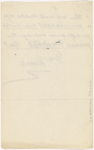 Pond, [Major James Burton], ALS to. [Oct. 28?, 1884].
