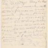 Pond, [Major James Burton], ALS to. Oct. 31, [1884]. Previously [n.y.]