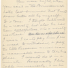 Pond, [Major James Burton], ALS to. Dec. 22, 1884.