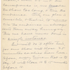 Pond, [Major James Burton], ALS to. Dec. 22, 1884.