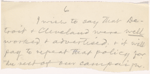 Pond, [Major James Burton], ALS to. Dec. 22, 1884.