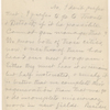 Pond, [Major James Burton], ALS to. Feb. 3, 1885.