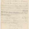 Pond, [Major James Burton], ALS to. Feb. 3, 1885.