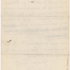 Pond, [Major James Burton], ALS to. Feb. 3, 1885.