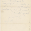Pond, [Major James Burton], ALS to. Apr. 15, 1885.