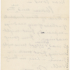 Pond, [Major James Burton], ALS to. May 17, [1885]. Previously May 17, [n.y.]