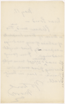 Pond, [Major James Burton], ALS to. May 17, [1885]. Previously May 17, [n.y.]