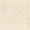 Pond, [Major James Burton], ALS to. Jun. 17, [1885].