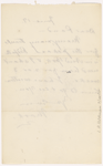 Pond, [Major James Burton], ALS to. Jun. 17, [1885].