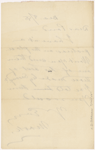 Pond, [Major James Burton], ALS to. Dec. 8, 1885.