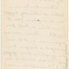Pond, [Major James Burton], ALS to. Jan. 15, 1886. 