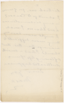 Pond, [Major James Burton], ALS to. Jan. 15, 1886. 