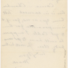 Pond, [Major James Burton], ALS to. [Jan. 20, 1886]. Previously, [n.d.].