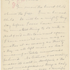 Pond, [Major James Burton], ALS to. Dec. 30, 1887. 