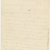Pond, [Major James Burton], ALS to. Dec. 30, 1887. 