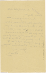 Pond, [Major James Burton], ALS to. Oct. 13, 1890. 