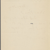 Pond, [Major James Burton], ALS to. [Feb. 12, 1894]. Previously, Monday [n.d.].