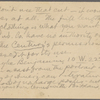 Pond, [Major James Burton], postcard to. Jun. 8, 1895
. 