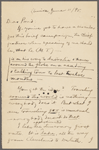 Pond, [Major James Burton], ALS to. Jun. 11, 1895. 