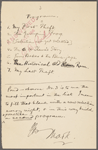Pond, [Major James Burton], ALS to. Jun. 11, 1895. 