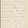 Pond, [Major James Burton], ALS to. Jun. 13, 1895. 