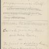 Pond, [Major James Burton], ALS to. Jun. 13, 1895. 