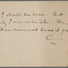 Pond, Maj. J[ames] B[urton], postcard to. [Jun. 21, 1897]. 