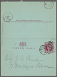 Pond, [Major James Burton], ALS to. [Jul. 11, 1897]. Previously [Jul. 12, 1897]. 