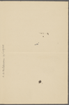 Pond, [Major James Burton], ALS to. Sep. 17, 1897.