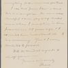 Pond, [Major James Burton], ALS to. Oct. 7, 1898.