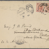 Pond, [Major James Burton], ALS to. Apr. 4, 1899.