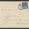 Pond, [Major James Burton], ALS to. Aug. 12, 1900.