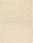 Pond, [Major James Burton], TL to. Apr. 24, 1901.