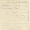 Pond, [Major James Burton], ALS to. Sunday [n.d.]
