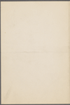 [Pond, Major James Burton], ALS to. [n.d.]