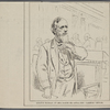 Senator Thurman, of Ohio, making his appeal for "Hamburg" Butler. 