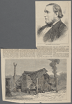 The Tichborne case--The Claimant.  Tichborne case--cabin in which The Claimant is said to have lived, at Wagga-Wagga, Australia.