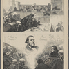 The Tichborne trial--sketches in court.